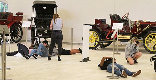 Cars and Cameras: Photography Students Capture the Car and Carriage Museum