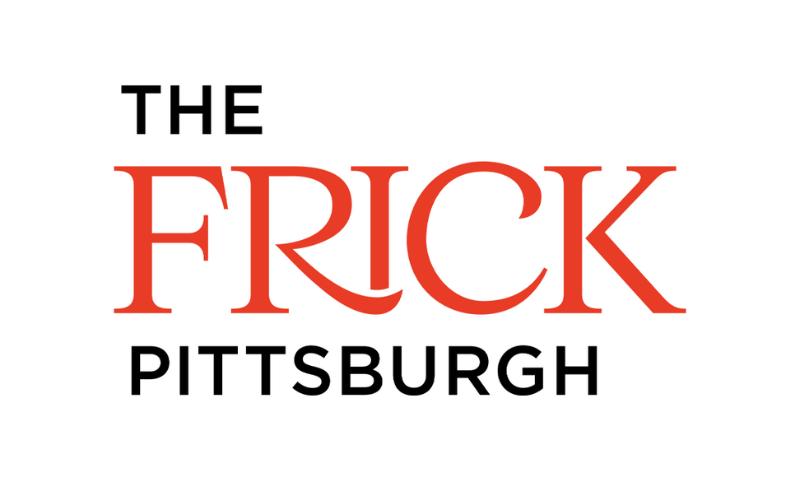 The Frick Pittsburgh new brand in poppy red.