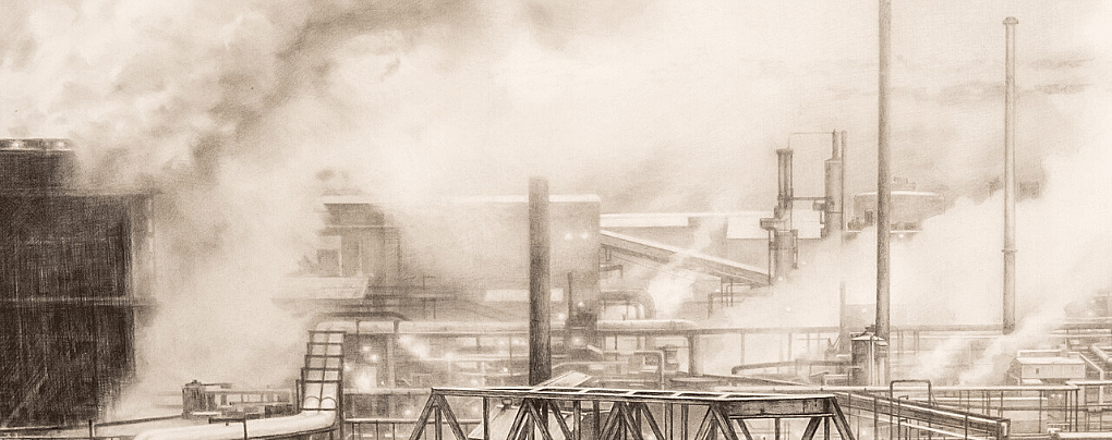 Shapes from Fog: <i>Clairton, From the Hill</i> by Craig McPherson, a Recent Acquisition