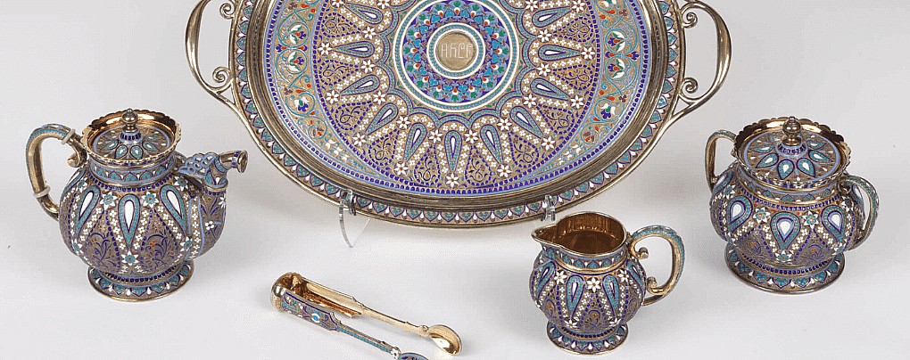 A Tea Set with Gilded Age Style: Kuzmichev Serves America