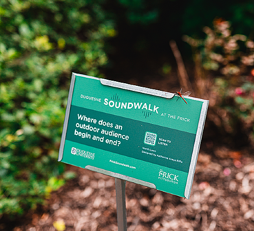 Duquesne SoundWalk at the Frick