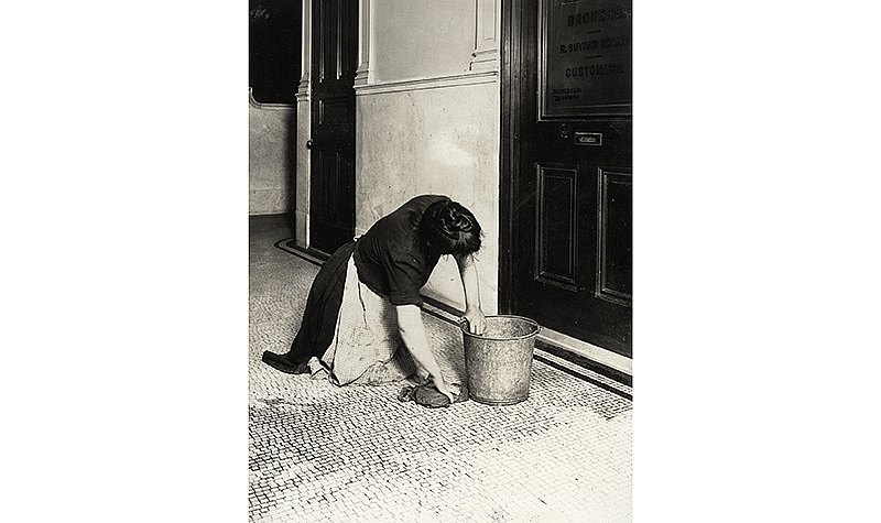 Lewis Wickes Hine, American, 1874-1940. Scrublady, New York, 1920. Gelatin silver print, 7 x 5 in. (17.7 x 12.7 cm).