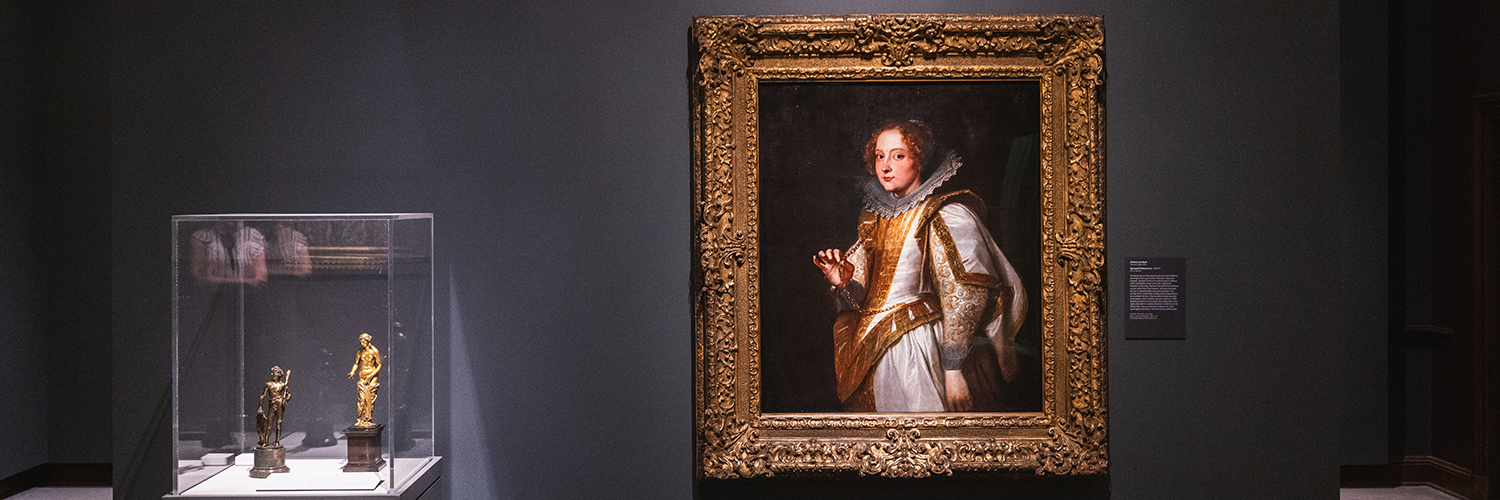 a painting of a noblewoman in elegant dress